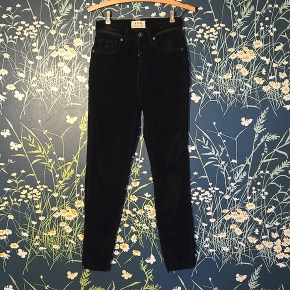 We The Free Velvety Black Jeggings 26 - Picture 1 of 7